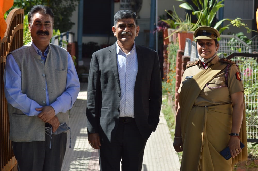 Group Commander Brigadier of NCC visit MLSM College Sundernagar